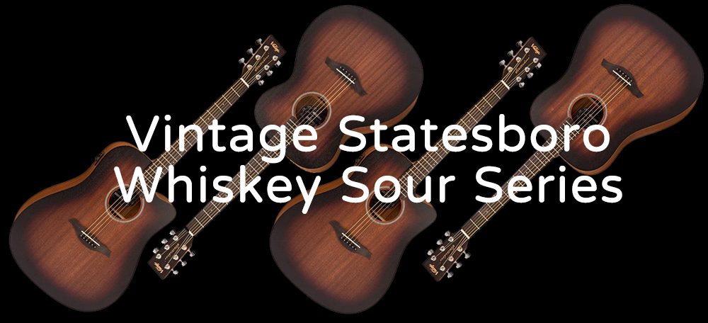 Read more about the article 英國 Vintage Statesboro’ Whiskey Sour 系列 木吉他 & 電木吉他 V440WK VE440WK V660WK VE660WK