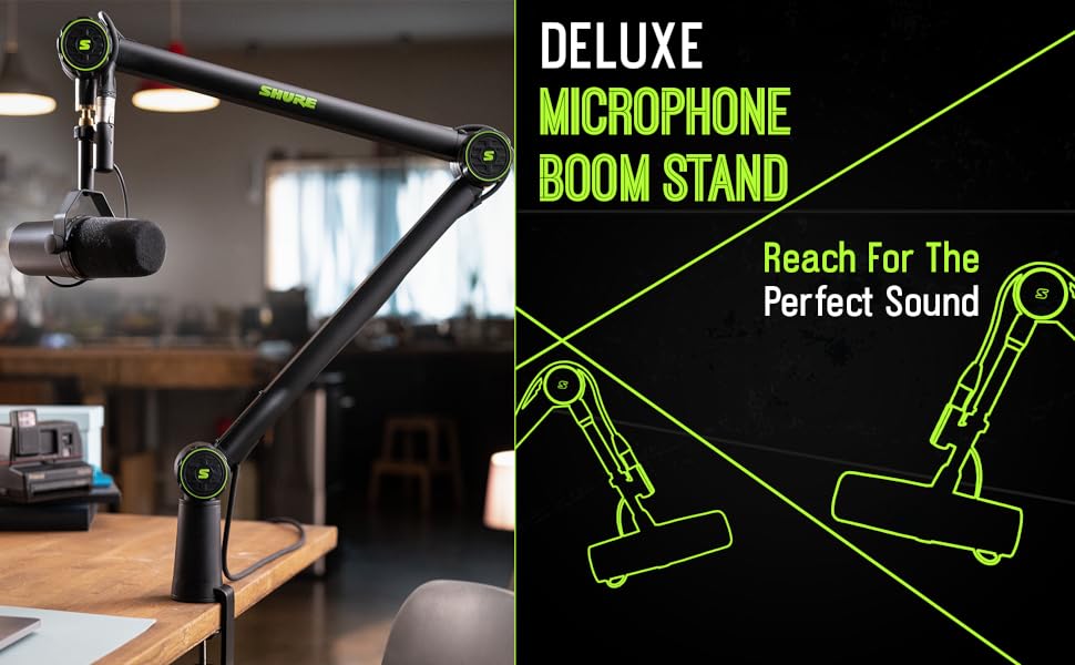 Read more about the article Shure by Gator 豪華專業桌邊麥克風架