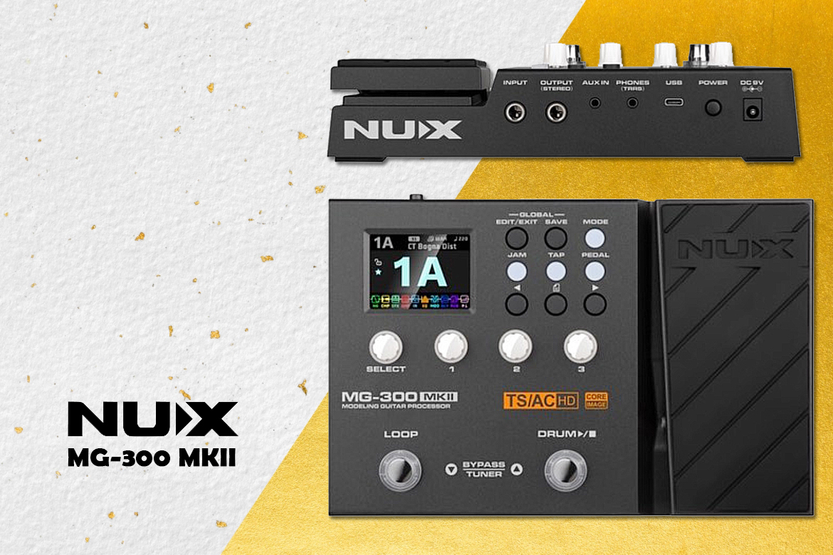 Read more about the article 一站式解決：Nux MG-300 MKII 多效綜合效果器介紹