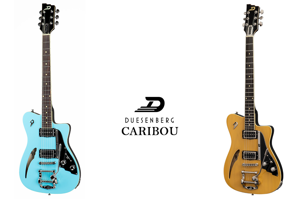 Read more about the article 優雅與音色的完美結合：Duesenberg THE CARIBOU 吉他介紹