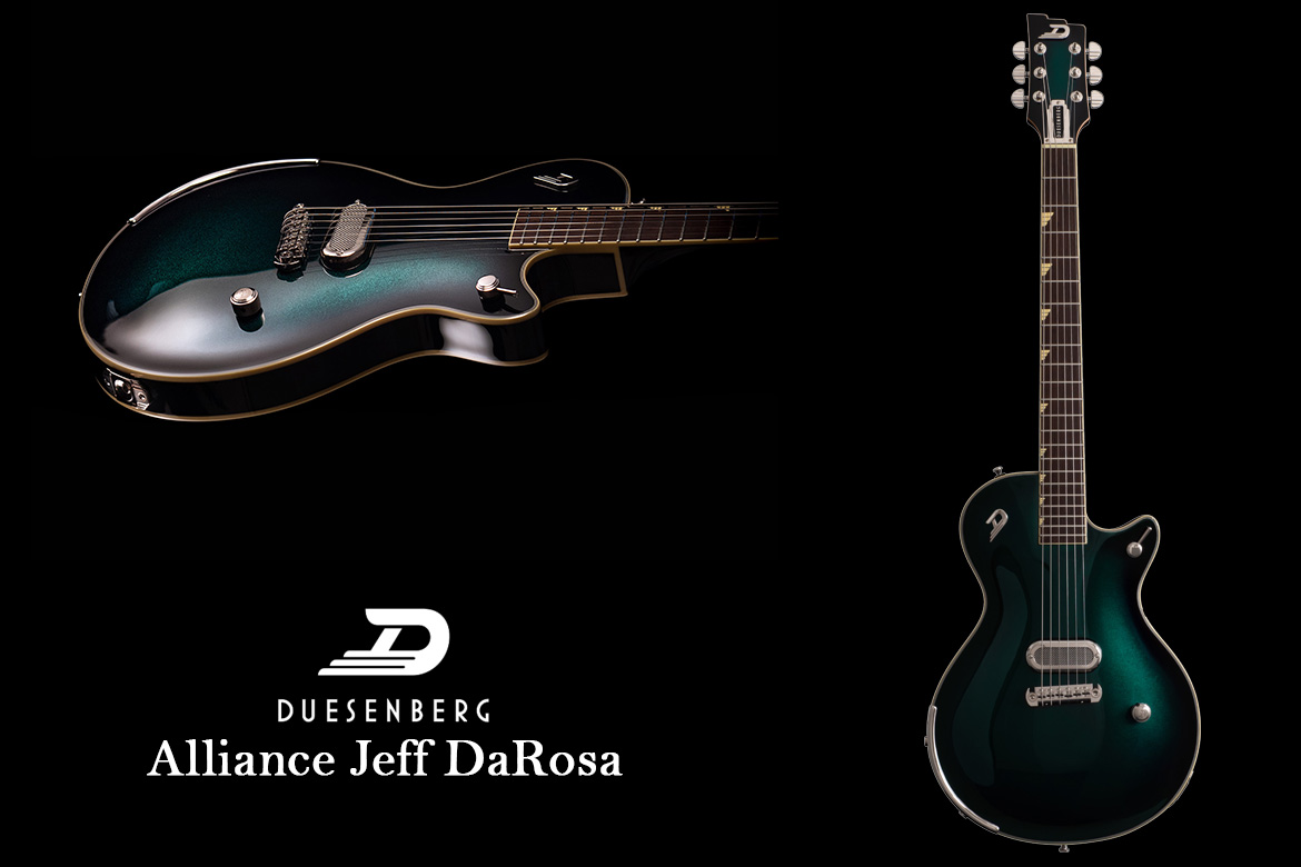 Read more about the article 【 Duesenberg】ALLIANCE SERIES JEFF DAROSA：音樂與工藝的完美結合
