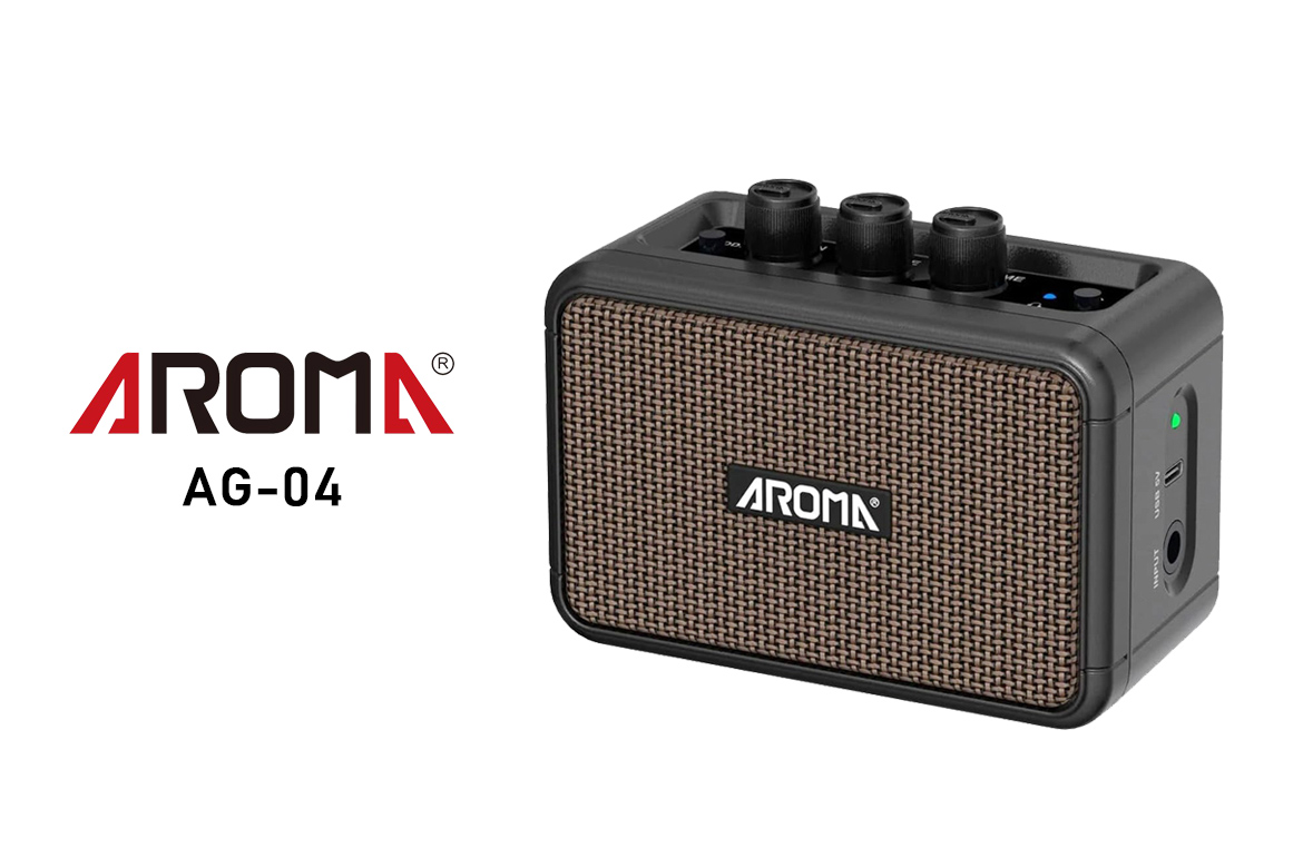 Read more about the article AROMA AG-04 USB 迷你充電吉他音箱：小身材，大震撼