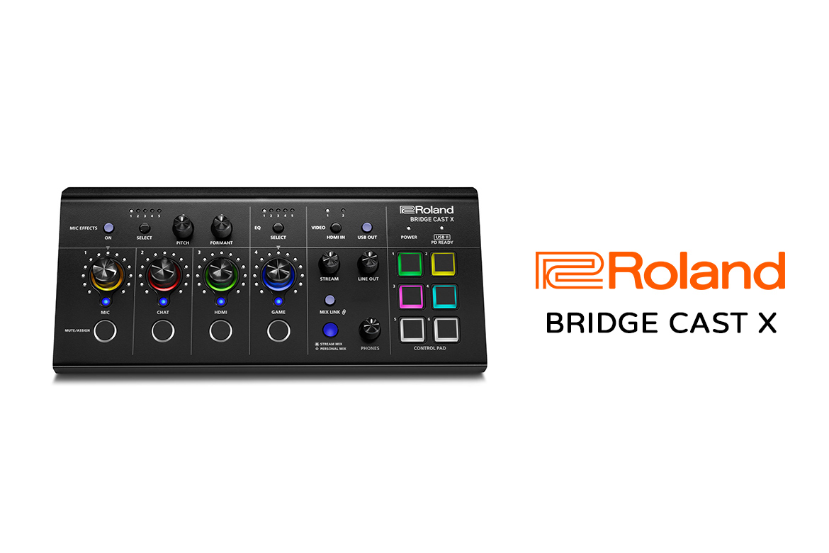 Read more about the article 升級你的直播聲音表現！Roland BRIDGE CAST X 強勢登場