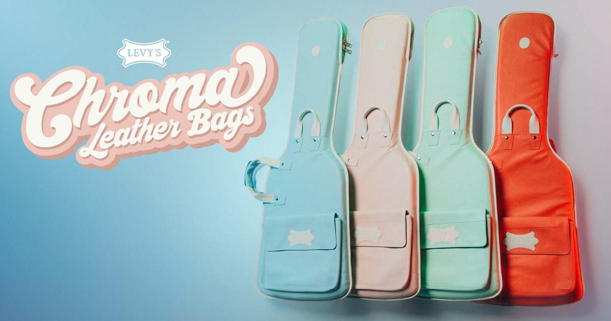 Read more about the article 2026 美國 NAMM 樂器展新品｜Levy’s Chroma Leather Bag 系列吉他皮革琴袋正式發表