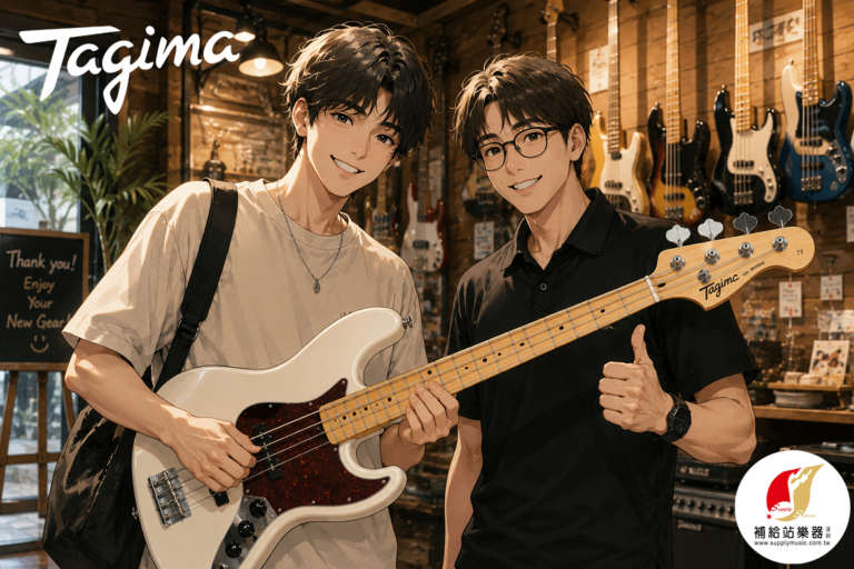 Tagima TW-73 Bass Guitar White｜有些 Bass，不是為了炫技，而是讓你更想待在音樂裡