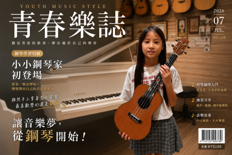 從烏克麗麗到鋼琴，開啟孩子的音樂旅程