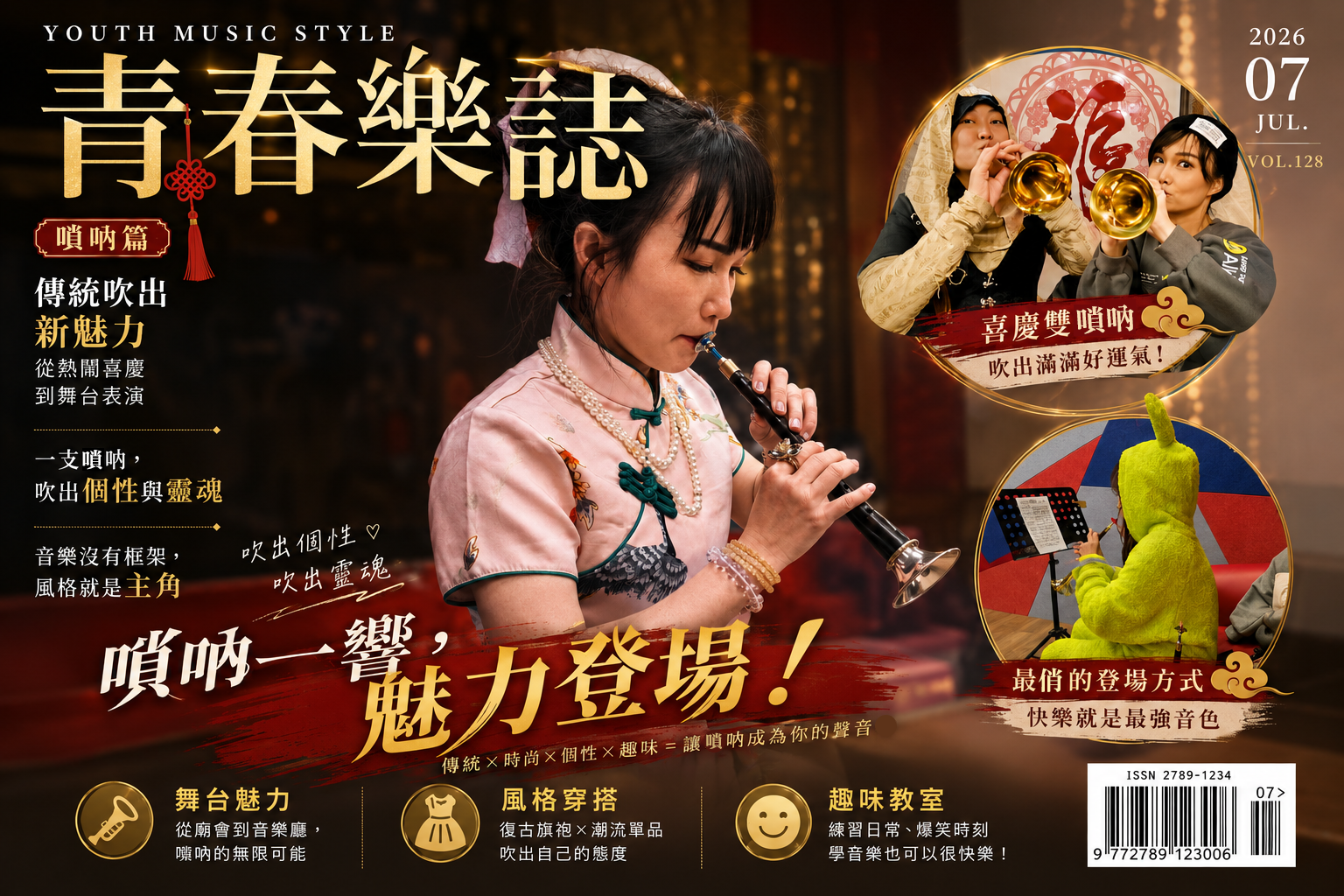 Read more about the article 嗩吶一響，舞台焦點就是你！