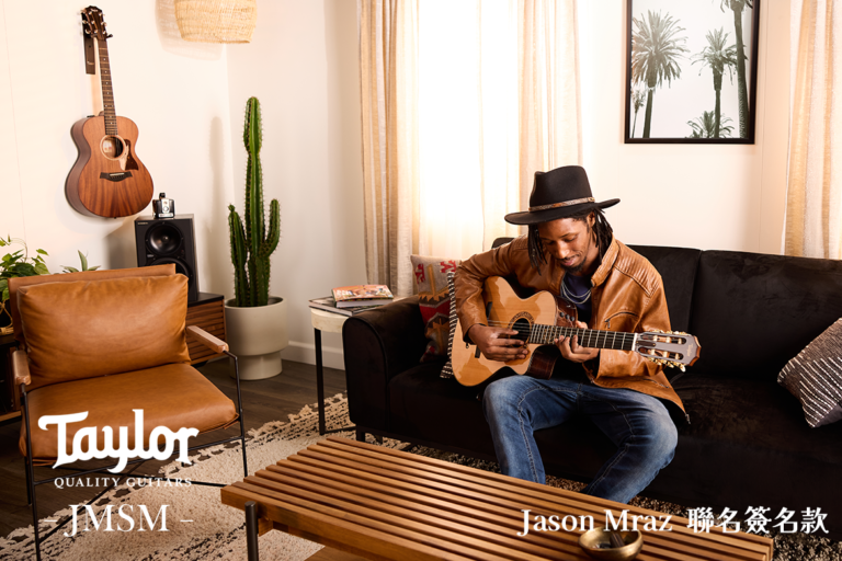 Taylor Jason Mraz Signature Model (JMSM) 古典電木吉他｜Jason Mraz 聯名簽名款