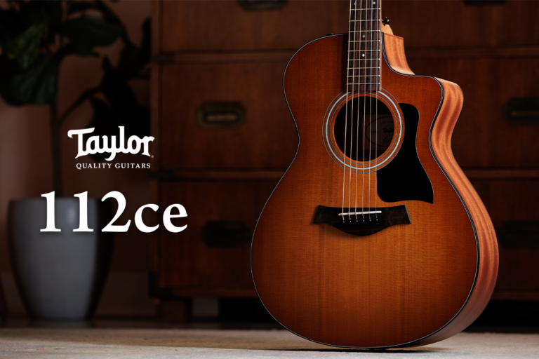 Taylor 112ce Special Edition Honeyburst｜溫暖音色與復古美學兼具的 Grand Concert 民謠電木吉他